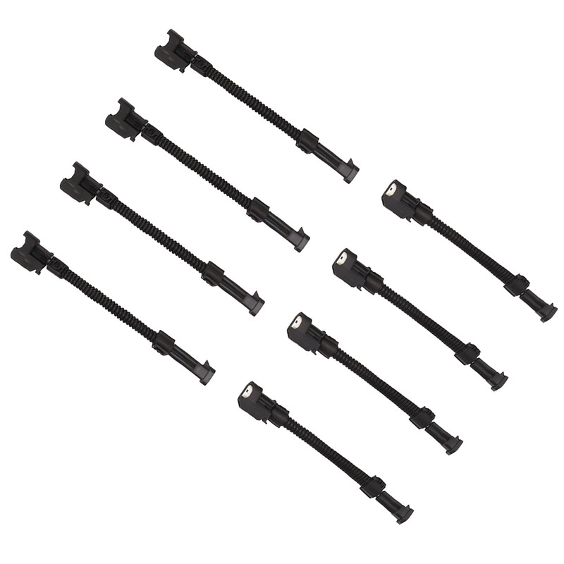 8Pcs Fuel Injector Wiring Adapter for Delphi LQ4 LQ9 4.8