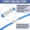460PCS Non Insulated Butt Connectors Kit, Sopoby Butt Splice Connectors,