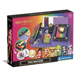 Clementoni 18726 Rainbow High Button Maker Creative Toy, Gift Set for Girls from 7 Years, Multicoloured