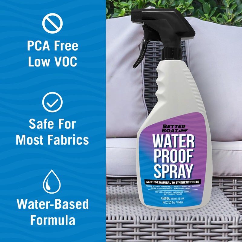 Fabric Waterproof Spray, 22 Fl Oz Heavy Duty Protector and