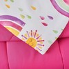 URBAN PLAYGROUND Rainbow and Suns 2-Piece Comforter Set - Twin/Twin