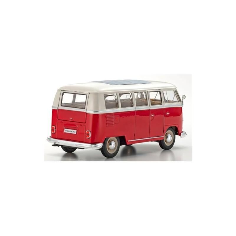 WELLY 1/24 VW T1 Bus 1963 Red Finished Product