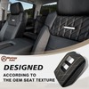 Muslogy Center Console Armrest Cover Compatible with Toyota Tundra 2014-2021