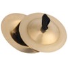 Belly Dance Finger Cymbal, One Pair 5cm Brass Finger Cymbal,