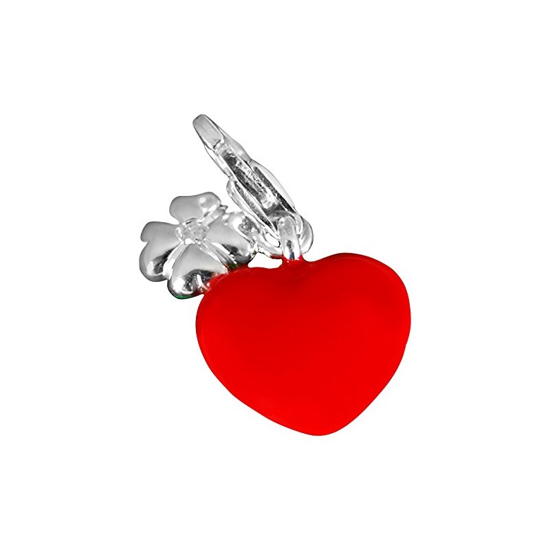 Thomas Sabo Damen-Anhänger Diamond Charm Club Herz mit einem echten