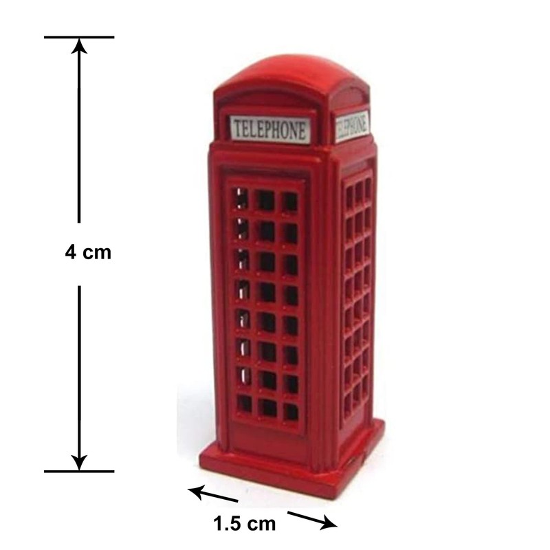 Set of 10 London 3D BUS & TELEPHONE Box Magnet