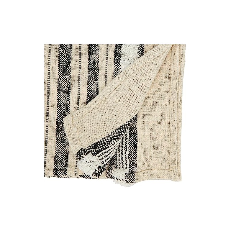 Textured Charm Tufted Stripe Table Runner