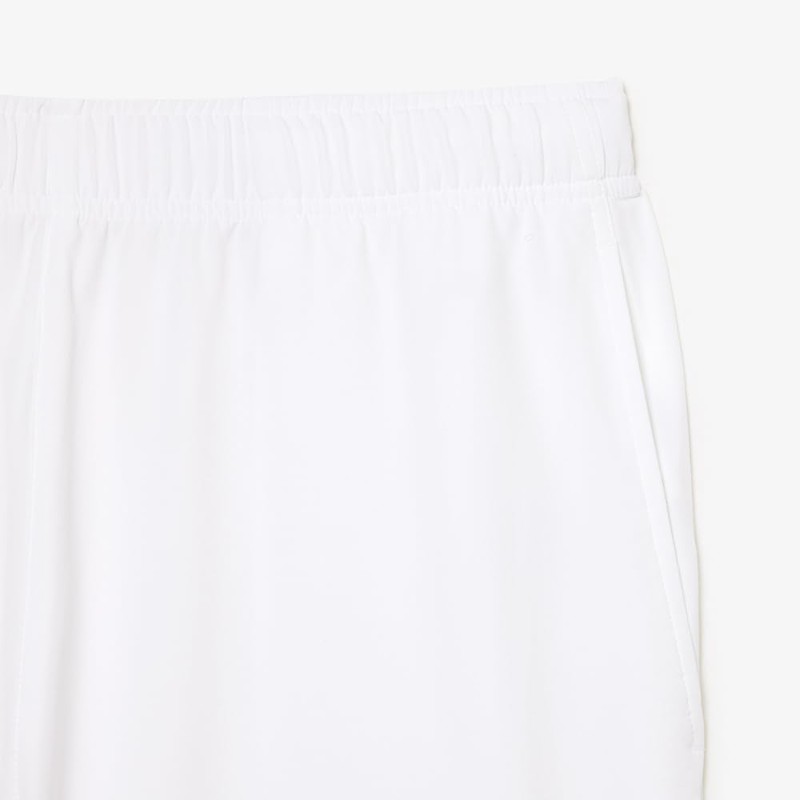 Lacoste Men's Performance Player Shorts, Navy/White, Large