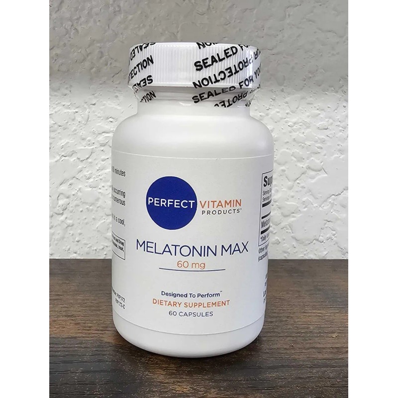 Melatonina De Alta Dosis, 60 Mg, Melatonina Max Garantiza Un