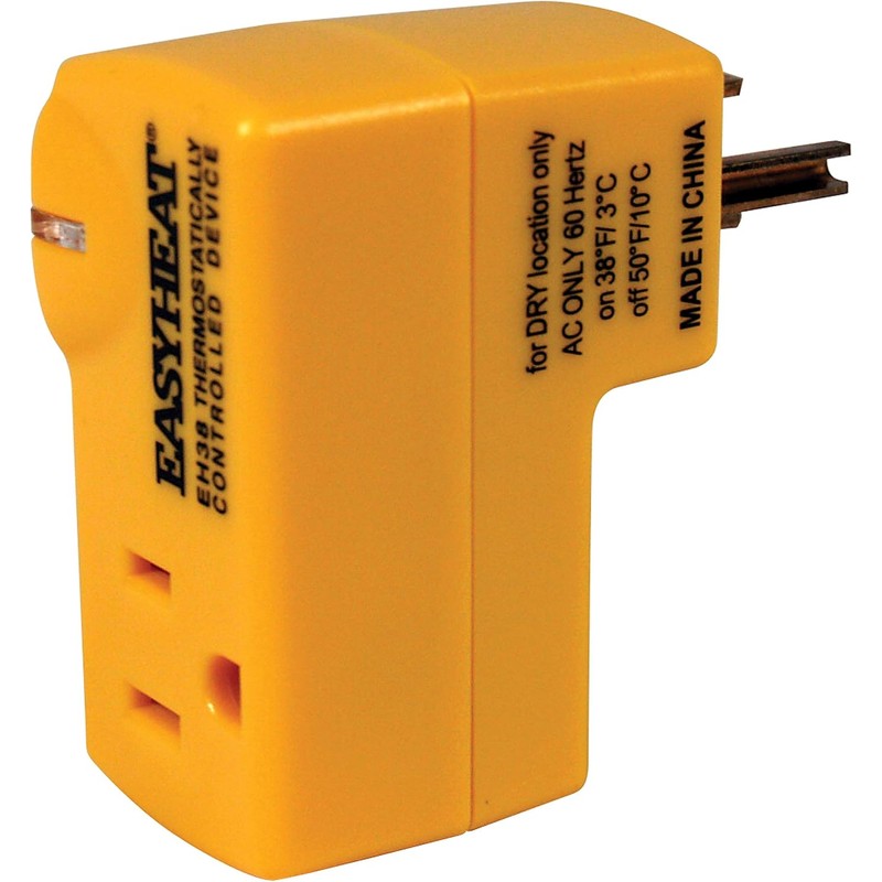 Easy Heat EH-38 Freeze Thermostatically Controlled Valve and Pipe Heating