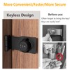90 Degree Sliding Barn Door Lock and Latches - Cabinet