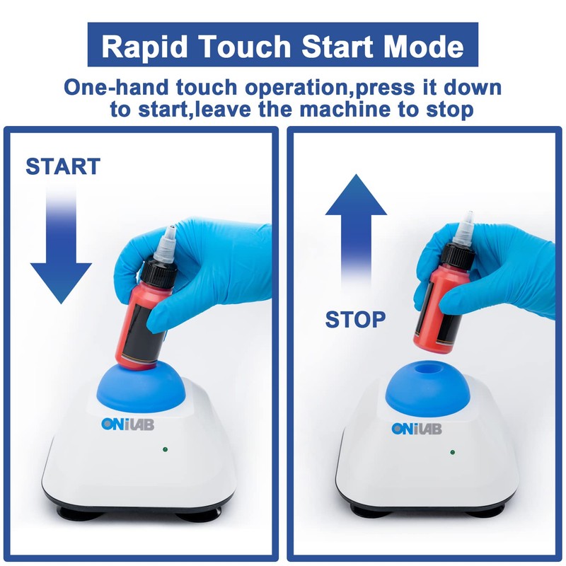 ONiLAB Mini Vortex Mixer with Touch Function, Lab Mixing, Nail