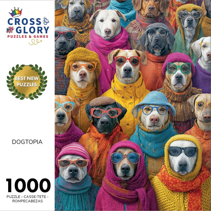 Cross & Glory - Whiskered World: A Kitty Kaleidoscope -