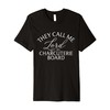 Charcuterie Board with Cover Making Meat Slate Charcuterie Premium T-Shirt