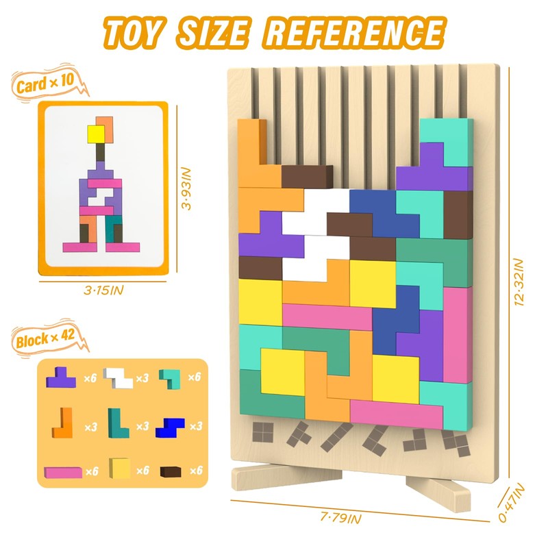 Wooden Block Toy Puzzle