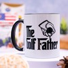 decorluxes Golf Gifts for Dad 11oz Ceramic Mug, Best Dad