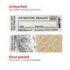 100PCS Tamper-Proof High-Residue VOID Security Labels/Anti-Counterfeit Seals/One-Time Use Protects Product