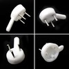 Honbay 50PCS Non-Mark Hook Plastic Hardwall Hanger Plastic Photo Frame
