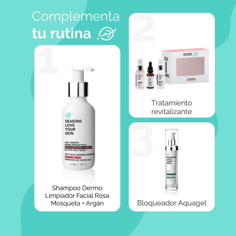 Kit Skincare Facial Tratamiento Revitalizante Seasons