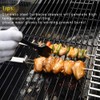 CMYK Barbecue Skewers, 6-Pack 13" Stainless Steel Grilling Skewers with
