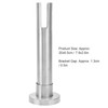 Stainless Steel Glass Clamp Bracket Mount Glass Spigot Public Bathroom