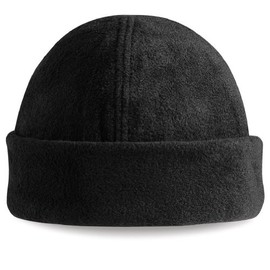 Beechfield Unisex's B243 Suprafleece Ski Hat, Black, One Size