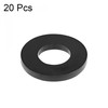 sourcing map Rubber Flat Washers 20mm OD 10mm ID 2.2mm