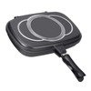 Double Sided Frying Pan, Kitchen Portable Non Stick Baking Pancake