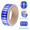 PATIKIL River Arrow Tape Polyethylene Line Marking Stickers with Reflective