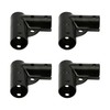 Plum Fittings 1 3/8" x 1 3/8" Black Chain Link