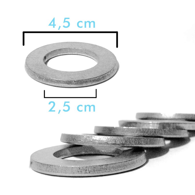Washers Form A (Standard) M3 DIN 125 Washers A2 V2A