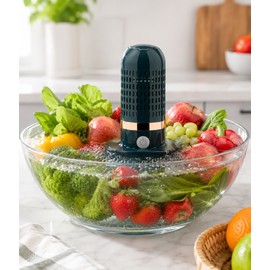 Fruit and Vegetable Cleaning Machine for Daily Produce Washing – 3000mAh Portable USB Cleaner for Home & Travel (1 pc)