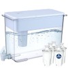 30-Cup Water Filter Pitcher & 5 Filters & Electronic Filter