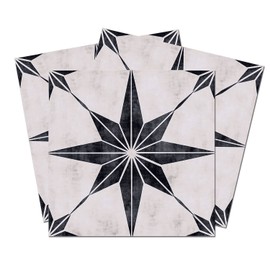 Starry Tile Stickers - Fireplace - Waterproof & Removable - Peel and Stick - Backsplash vinyle Tile Stickers 6X6"/PC 16PC/Pack