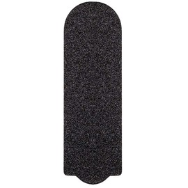 ForPro Professional Collection Stainless Steel Pedi File Refill, 80 Grit, Black, EZ-Strip Peel Pedicure Refill Pads, 1.25” W x 4” L, 50-Count