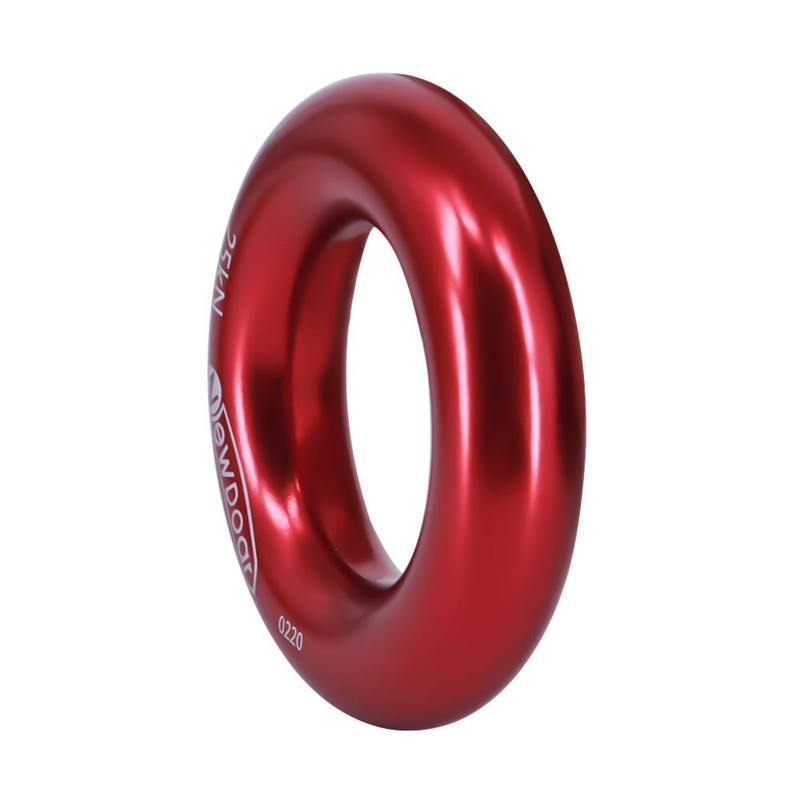 NewDoar Rappel Ring 25kN Gold Large O-Ring Rope Connector for