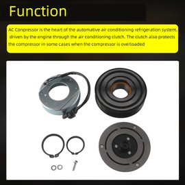 HLBTK A/C Compressor Clutch Fit For Chevy Cruze 2012-2015 1.8L Diesel 2014-2015 2.0L Replace# AEG272-01-CL