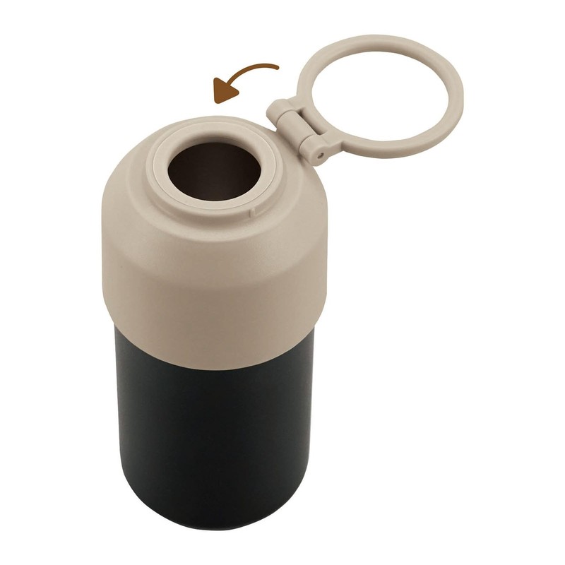 Kakusee LL-07 Plastic Bottle Holder, Vacuum Double Stainless Steel, 16.9
