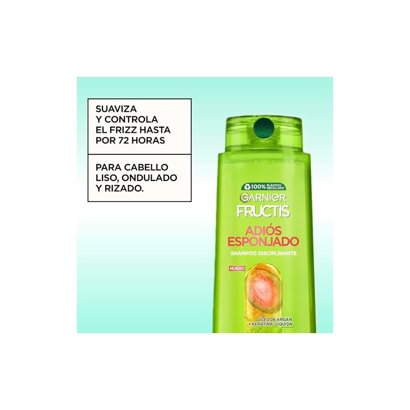 Kit Garnier Fructis Rutina Adiós Esponjado Antifrizz para cabello: Shampoo