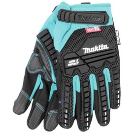 Makita P-84464 Advanced Impact ANSI 2 Impact Rated Demolition Gloves, Size Medium