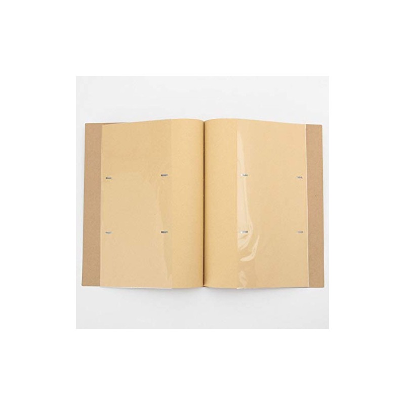 MUJI 82111255 Album, Set of 5, Large, 48 Sheets