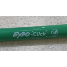 EXPO Click Dry Erase Marker Fine Tip -GREEN, One Marker - # 1767505