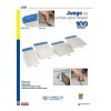 Surtek Juego De 4 Cuñas Para Raspar Mango Plastico Foy