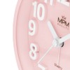 MPM Quality Design Metal Alarm Clock in Trendy Colours, Rose,