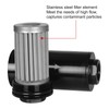 VehiMata 10 Micron Inline Fuel Filter, with 6AN 8AN 10AN