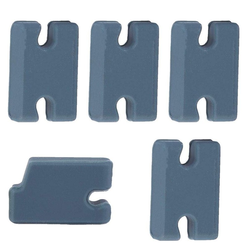 5 PCS/Set PVC Fin Compatibility Kit Tab Infill Surfboard Accessories