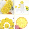 RDNKVB Pack of 10 Artificial Lemon Slices Plastic Fake Lemon