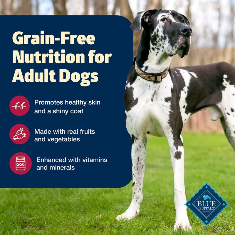 Blue Buffalo Freedom Grain-Free Dry Dog Food, Complete & Balanced