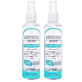 Krystal Stone Desodorante Neutro Líquido 250ml Dúo Pack