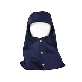 AMTX AX1302 Flameproof Headband, Brim, M, Navy